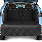 SMATTO Waterproof Dog Cargo Liner for SUV Sedan Van, Non-Slip Scratchproof Pet Seat Cover with Bumper Flap Protector, Large Universal Fit