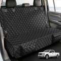 Smatto Dog Car Seat Cover for Trucks, Heavy Duty Rear Bench Cover for Ford F150/Chevrolet Silverado 1500/Ram 1500/GMC Sierra 1500, Waterproof Nonslip Pet Back Seat Cover for Dogs