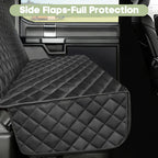 Smatto Dog Car Seat Cover for Trucks, Heavy Duty Rear Bench Cover for Ford F150/Chevrolet Silverado 1500/Ram 1500/GMC Sierra 1500, Waterproof Nonslip Pet Back Seat Cover for Dogs