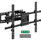MOUNTUP TV Wandhalterung Schwenkbare Neigbare TV Halterun für 37-82 Zoll Flach & Curved LCD LED Fernseher bis zu 50kg, Max VESA 600x400mm, inklusive Befestigungsmaterial